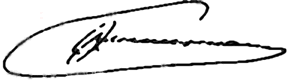 Signatur von Karl Immermann